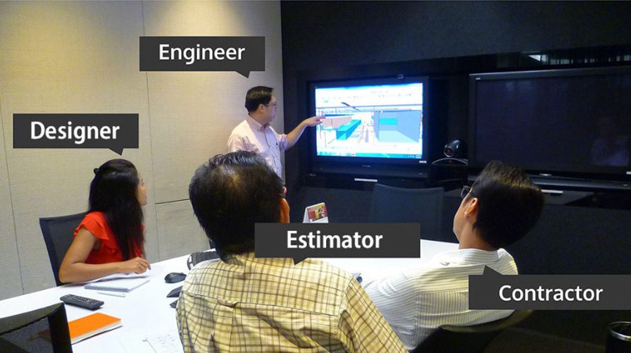 A multi-disciplinary team in Singapore resolve issues together using project leadership approach.