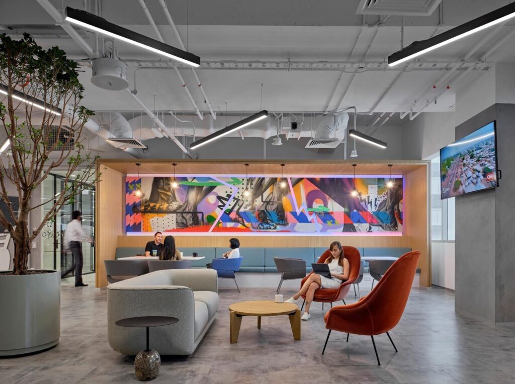 Art in the workplace: Integrating creativity and brand message into Workplace Design