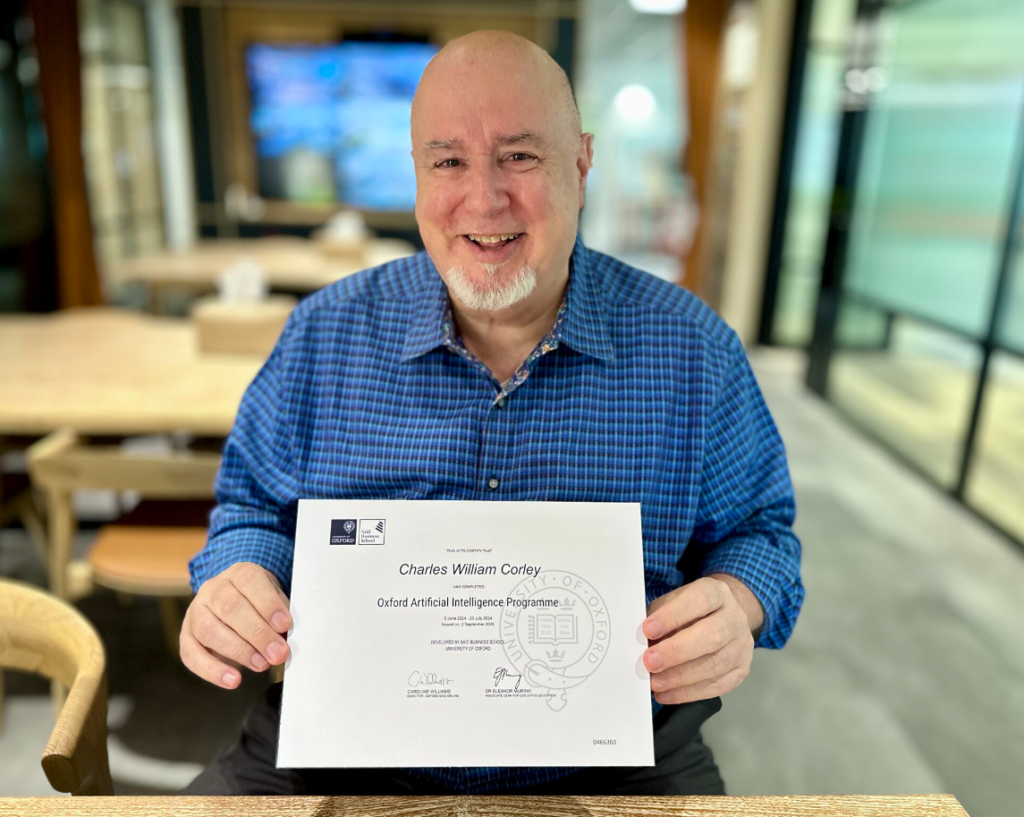 Proud to have completed the University of Oxford Artificial Intelligence Program